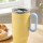 Vaso Térmico de Acero Amarillo