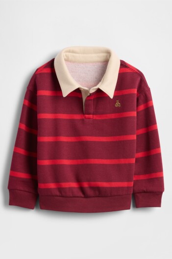 Buzo Tipo Polo Brannan Toddler Niño Red Delicious