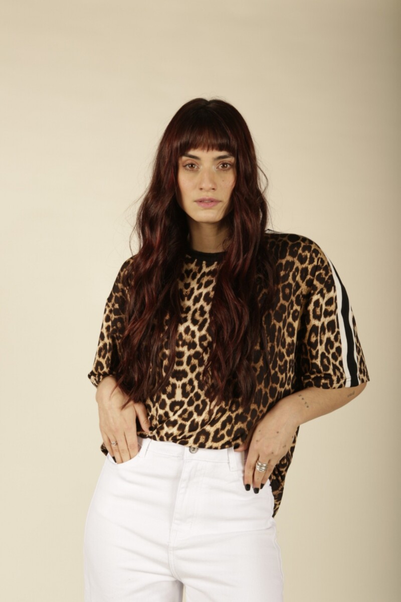 Remera Tijuana Leopardo