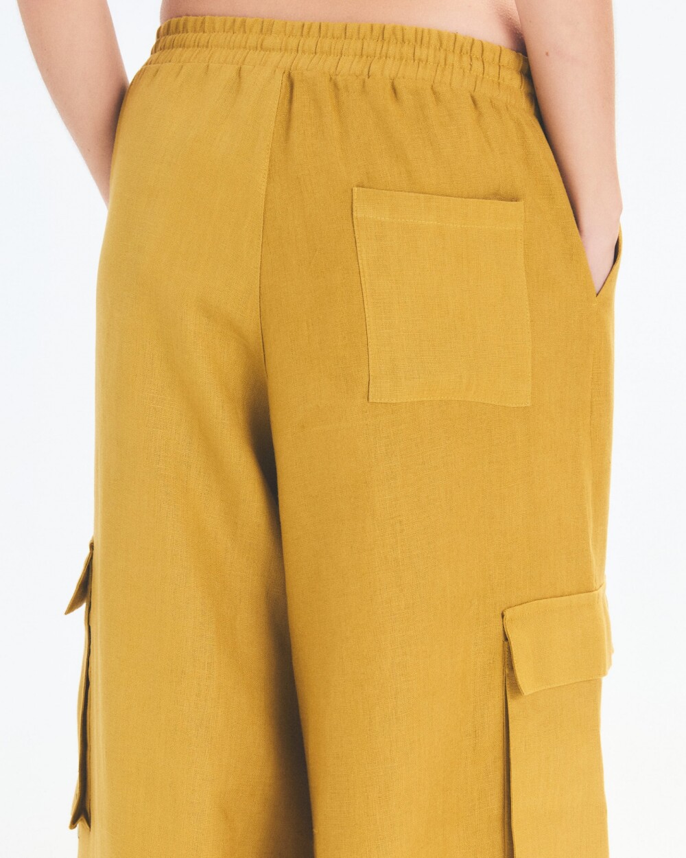 Pantalon Utilitary Amarillo