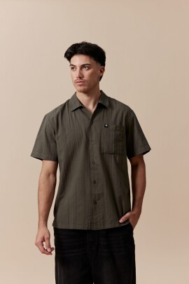CAMISA TRAMA VERDE