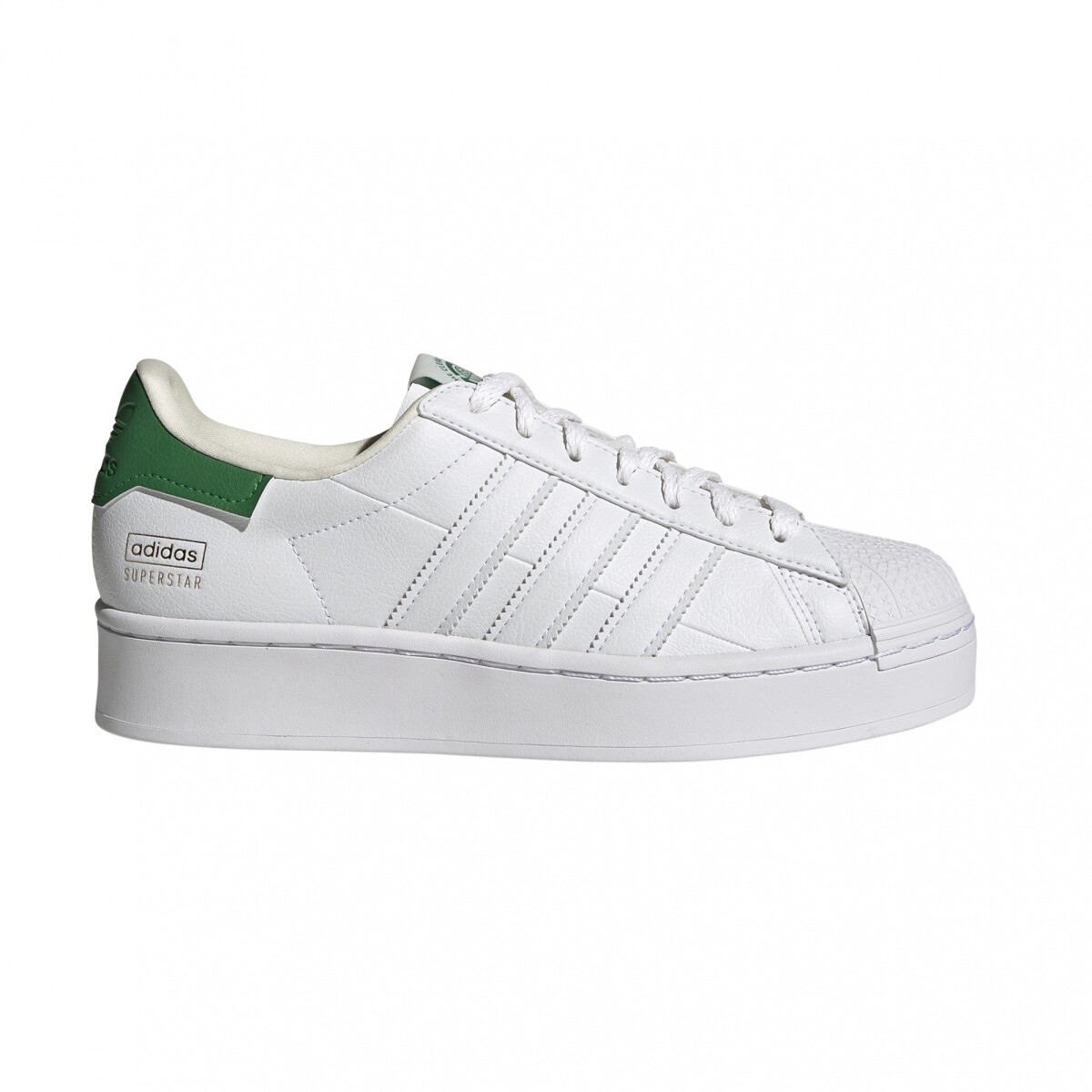 adidas SUPERSTAR BOLD W - White/Green 