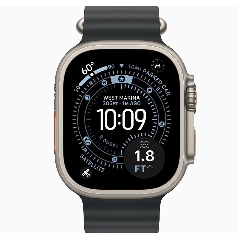 Apple Watch Ultra 3 49mm Natural Ti AB Osean Band MEWH4BE/A Apple Watch Ultra 3 49mm Natural Ti AB Osean Band MEWH4BE/A