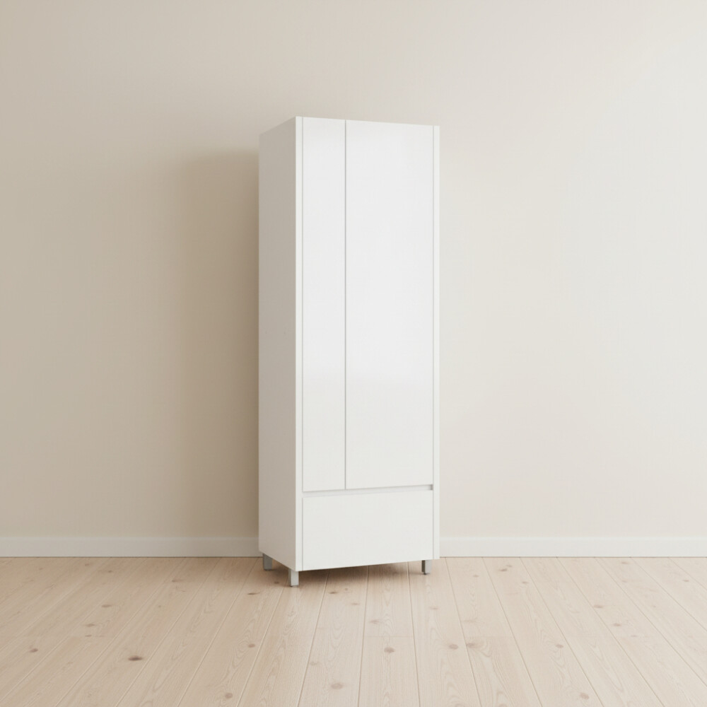 ARMARIO LAVANDERIA 70 CM MDF BLANCO SUECIA