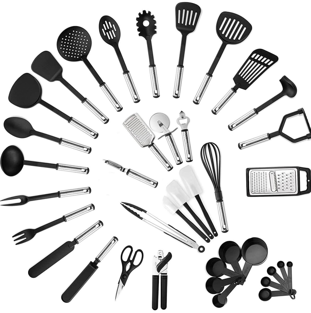 Juego de 40 Utensilios para Cocina Silicona Antiadherente IMBACK 