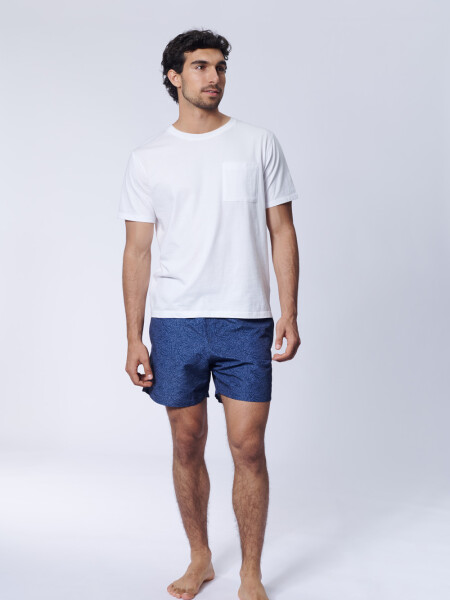 Short de baño Estampa Wild Gris