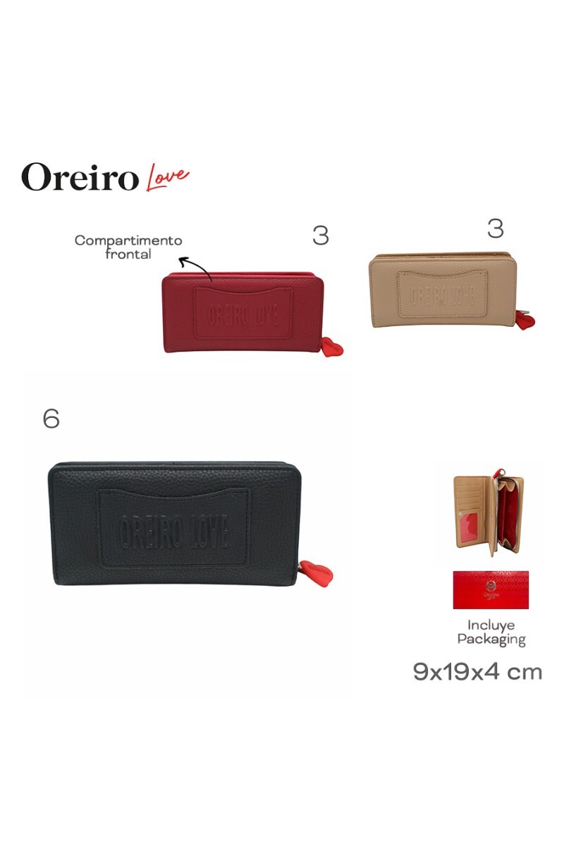 Billetera Oreiro Camel