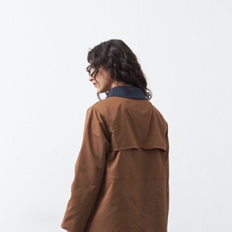 TRENCH SOLENE Marron