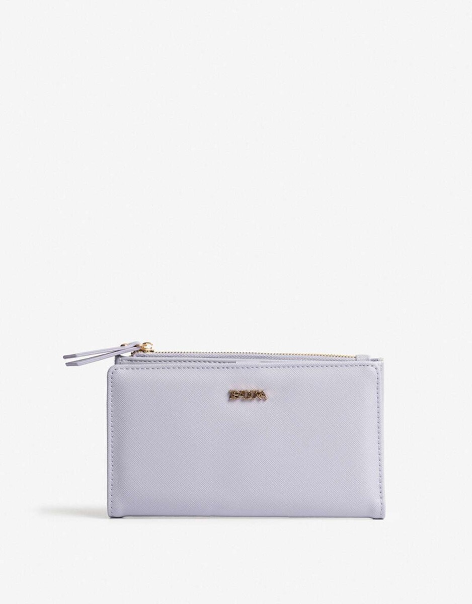 Billetera Formato Fichero - Violeta Lila 