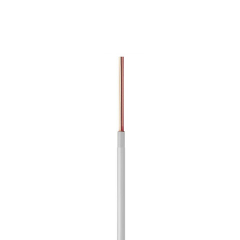 Alambre unipolar cobre aislado 1,00mm² blanco C90727F