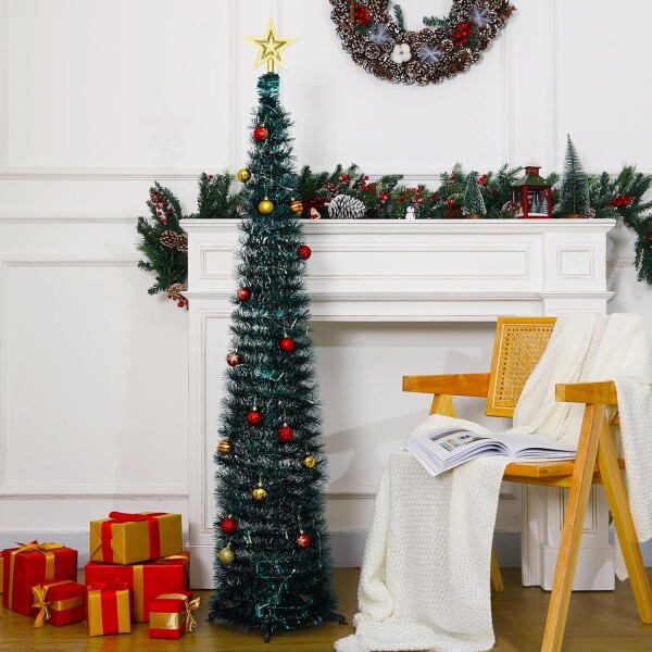 Arbolito Árbol Navidad Plegable Base 150cm Chirimbolos Luces Arbolito Árbol Navidad Plegable Base 150cm Chirimbolos Luces