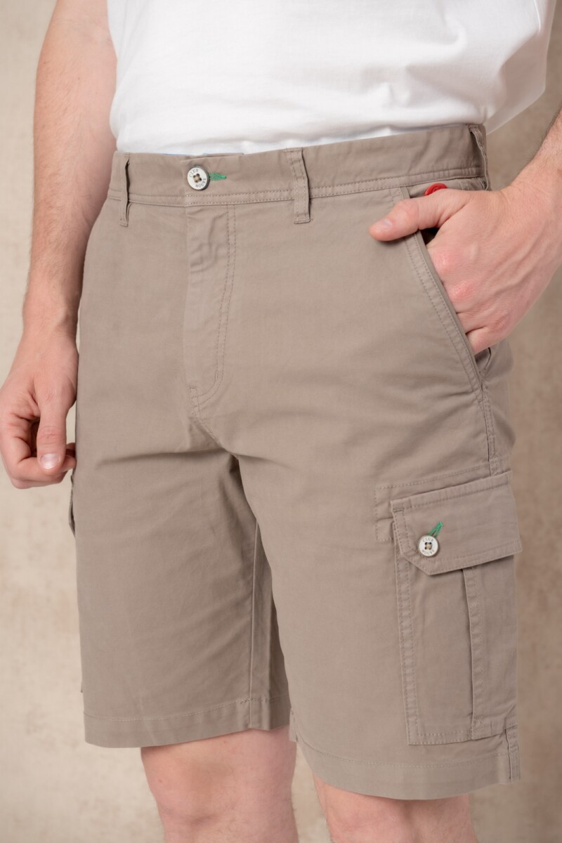 Bermuda Cargo - kaki 