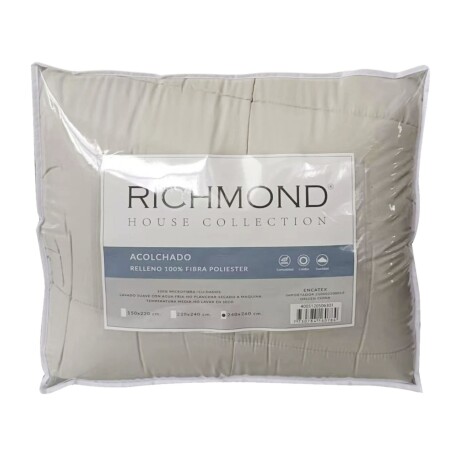 Acolchado 2 Plazas Richmond Plus Beige