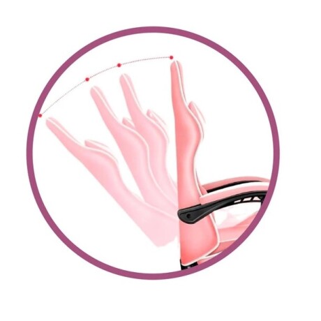 Silla Gamer Lumax Rom Rosa/blanca 001