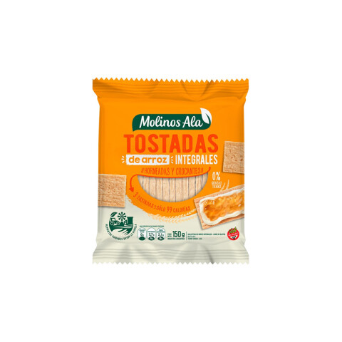 Tostadas de arroz integral 150g Molinos Ala Tost Integral 150g Molinos Ala