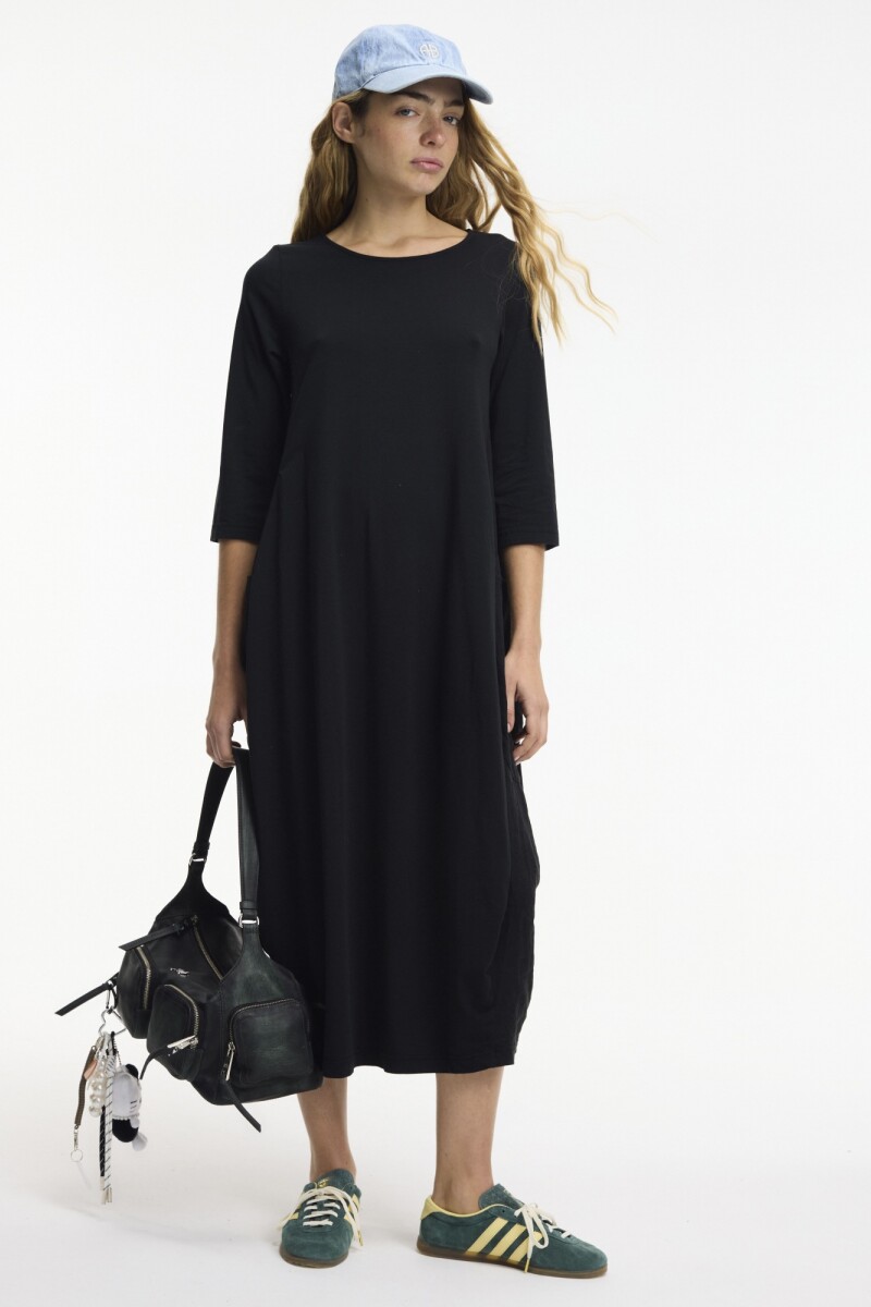VESTIDO SOFFICE Negro