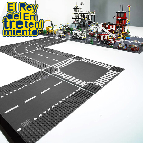 Lego City Set Base Placas Rectas Cruces Ciudad Lego City Set Base Placas Rectas Cruces Ciudad