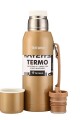 TERMO PREMIUM DE 1LT TERRANO CON MANIJA DORADO