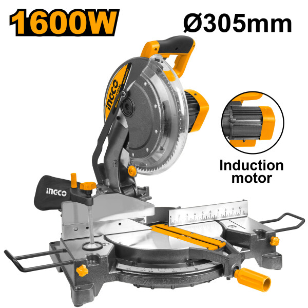 SIERRA INGLETADORA 12´´ BMIS16002 1600W INGCO SIERRA INGLETADORA 12´´ BMIS16002 1600W INGCO