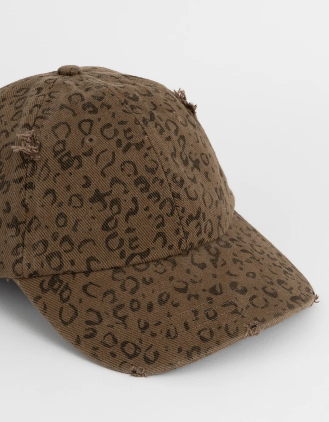 Caps Estampados Gorra Denim Animal Print - Estampado Animal Print