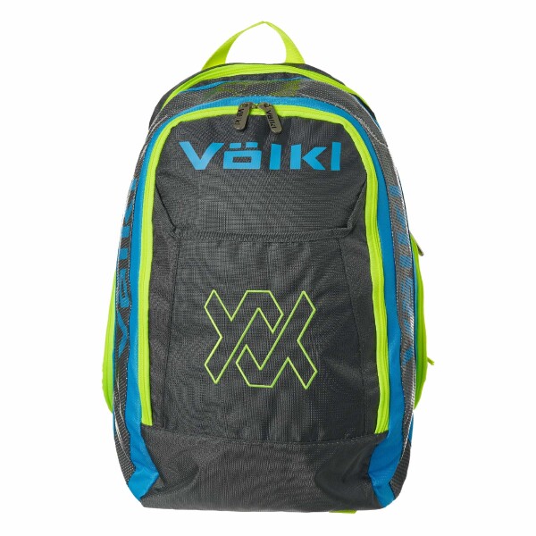 Mochila Raquetero Volkl Tour Backpack Gris/Azul/Amarillo Fluo