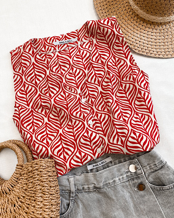 Blusa Tessi Rojo