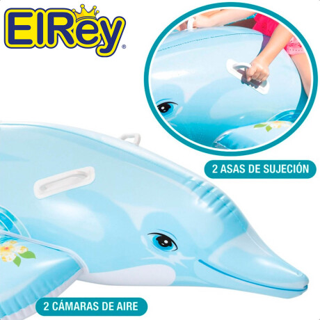 Delfín Inflable Flotador Intex Para Piscina Playa Inx058535