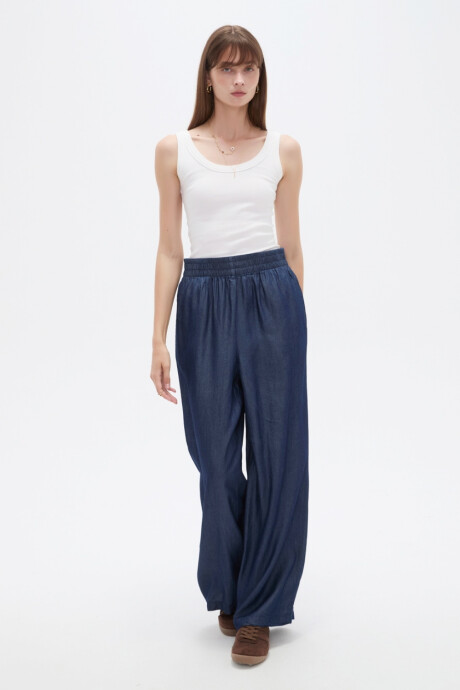 Pantalon Delfin Azul Indigo