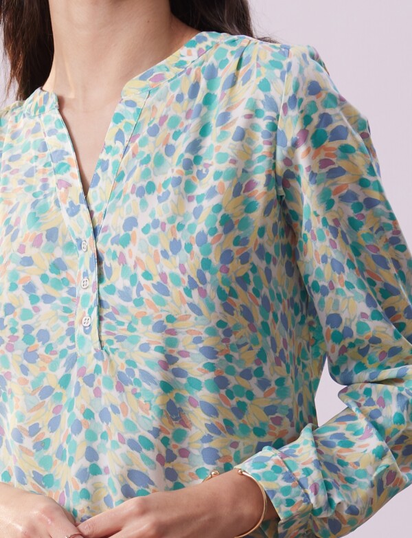 Blusa Printed VERDE/MULTI
