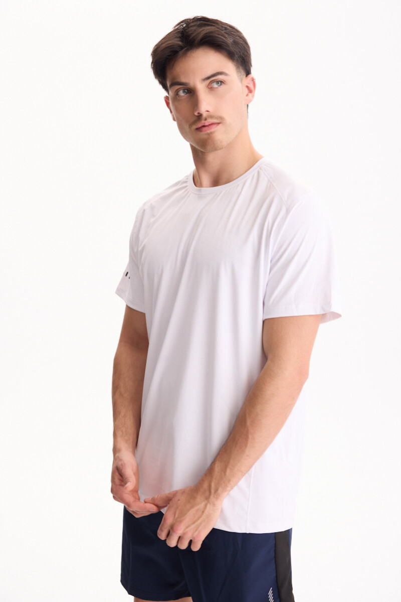 Remera DryFit Blaze Blanco