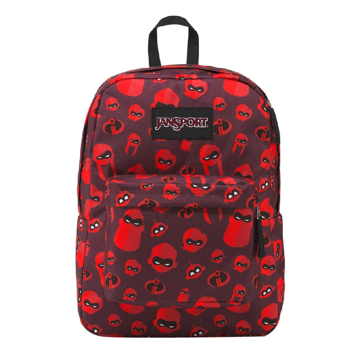 Mochila Jansport Superbreak Los Increíbles Original - Family Red Icons 