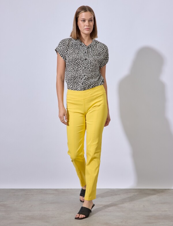 Pantalon Modelador AMARILLO