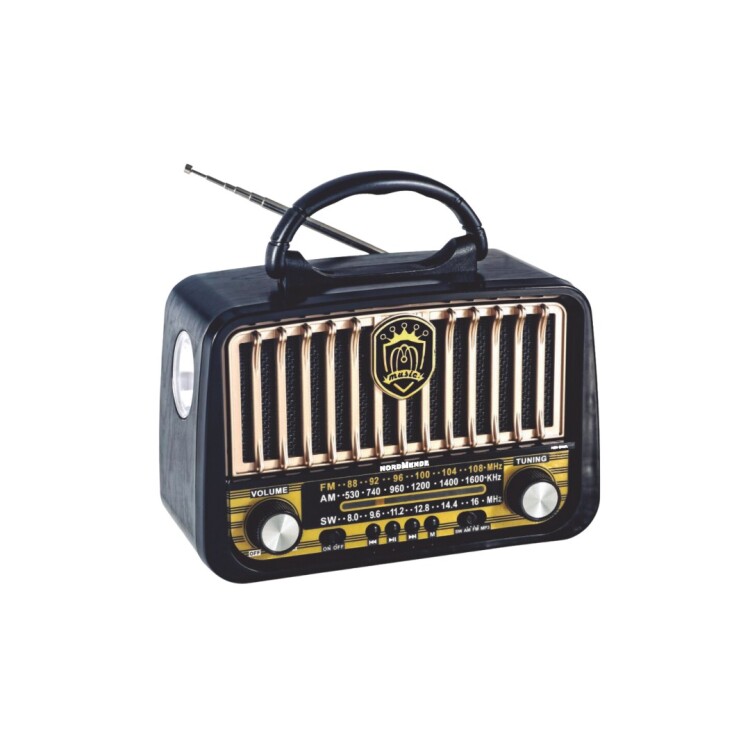 RADIO RETRO NORDMENDE NRD-RR20L AM FM BT NEGRO