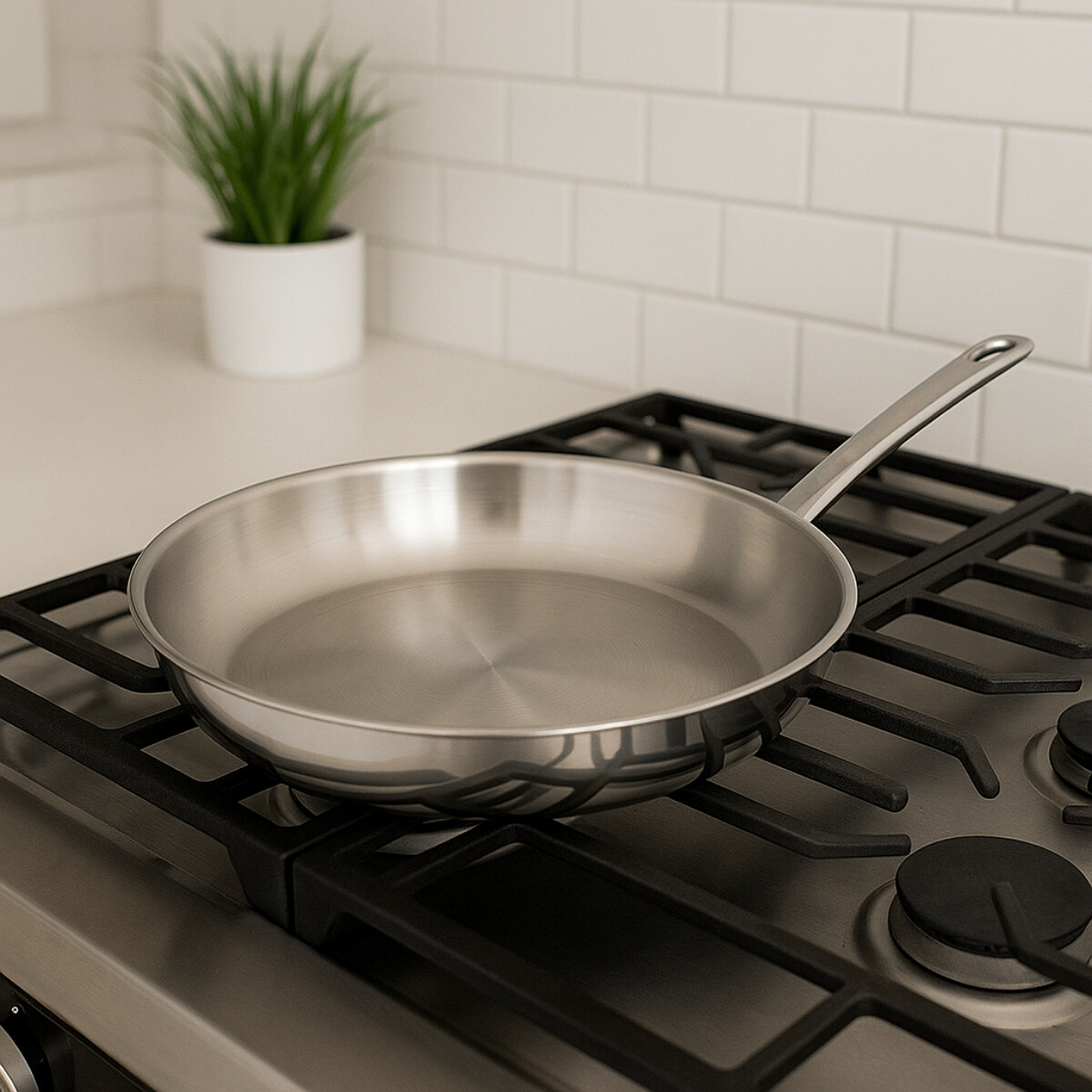 Sarten Vitrocor Acero Inoxidable 28 cm Lacor 