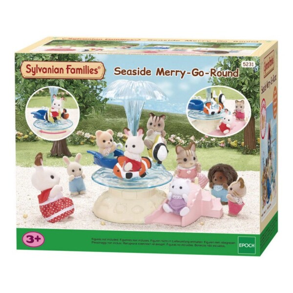 Sylvanian Families Carrusel Calesita Fuente Juguete Niños Sylvanian Families Carrusel Calesita Fuente Juguete Niños