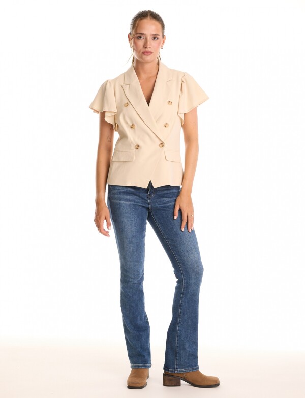 Chaqueta Sastrera BEIGE CLARO