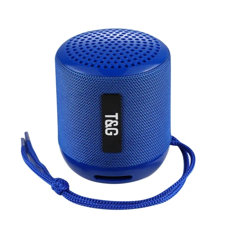 PARLANTE PORTÁTIL BLUETOOTH TG129 CILINDRO EXTRA BASS AZUL PARLANTE PORTÁTIL BLUETOOTH TG129 CILINDRO EXTRA BASS AZUL