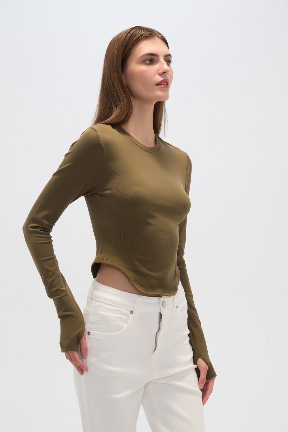 Tops Gaieja Verde Oliva Oscuro