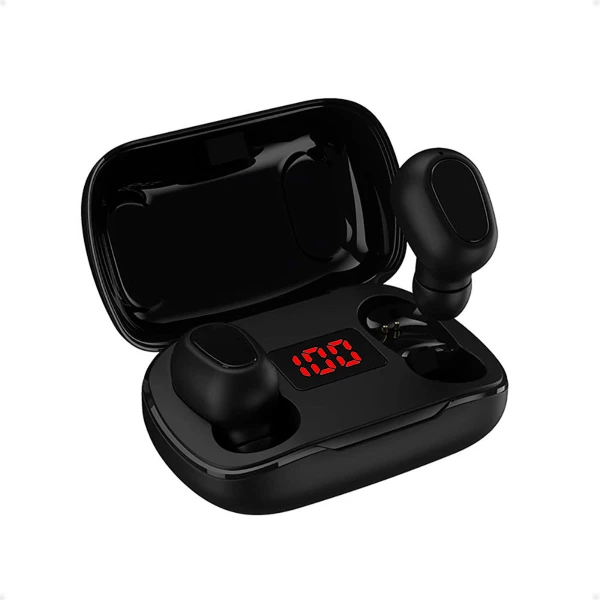 Auriculares Bluetooth In-Ear L21 Pro Negro Auriculares Bluetooth In-Ear L21 Pro Negro