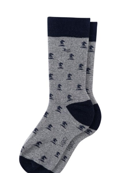 MEDIAS ESTAMPADAS Humo