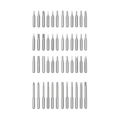 Juego destornillador Bremen Precision Recargable 62 Piezas