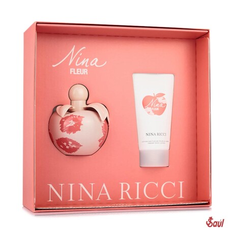 Nina Ricci Nina Fleur Set para Mujer Fragancia Edt 80Ml + Body Lotion 100Ml Nina Ricci Nina Fleur Set para Mujer Fragancia Edt 80Ml + Body Lotion 100Ml