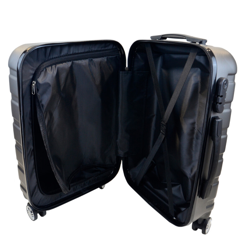 Valija Carry On 20'' Rígida Bonn Premium GRIS OSCURO