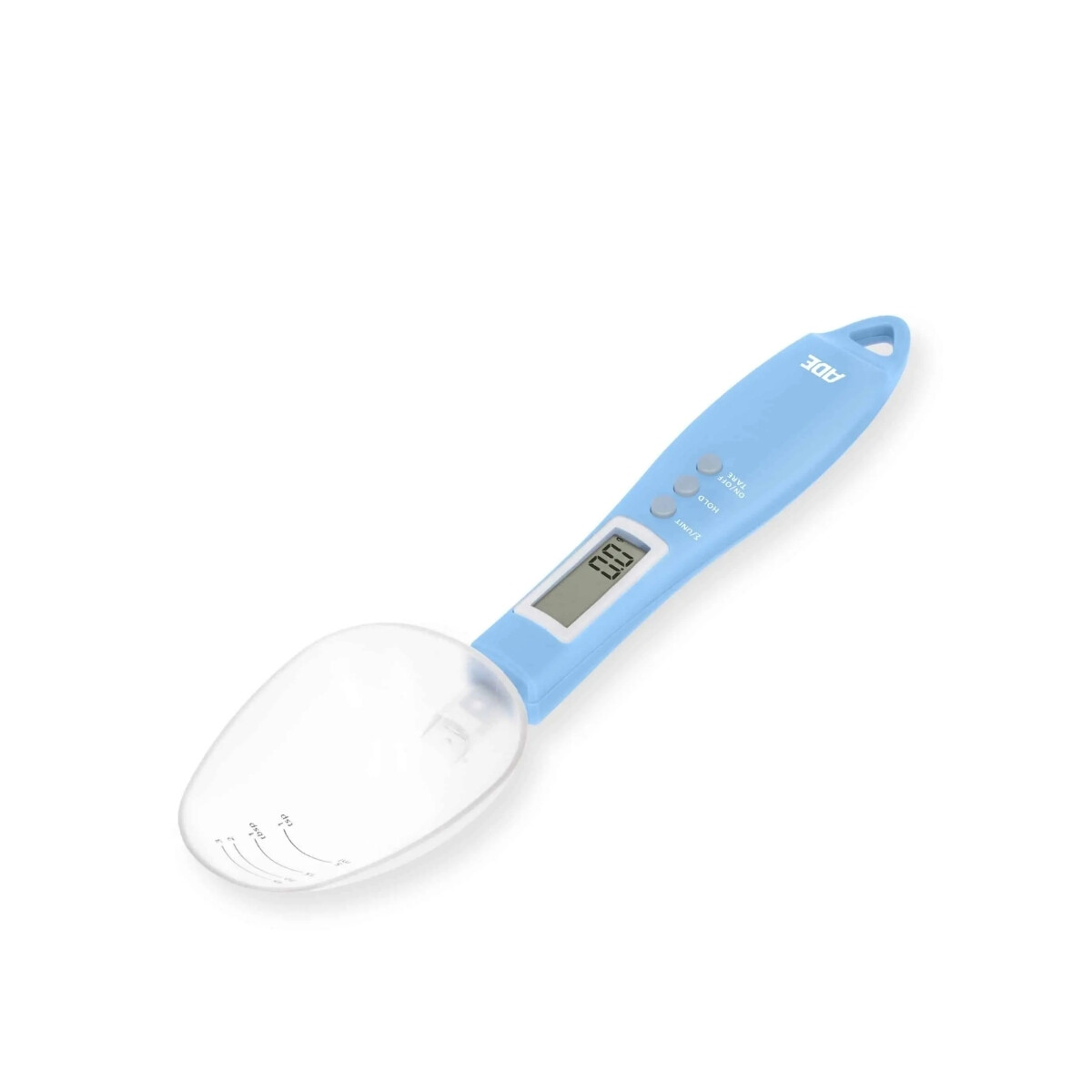 Cuchara balanza digital 0.1G-300G celeste 