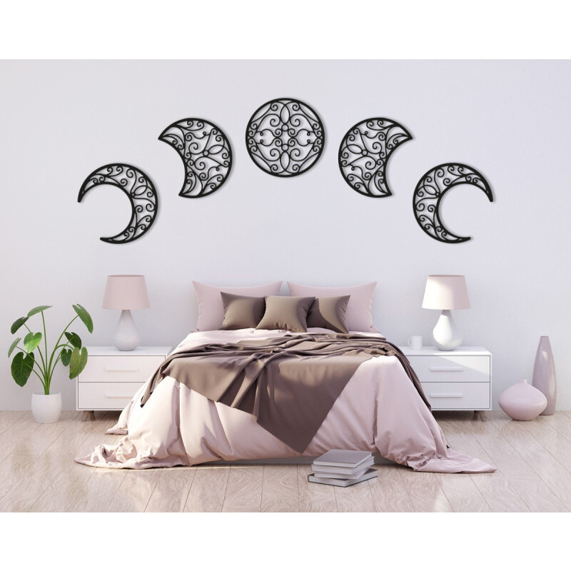Cuadro Calado Fase Lunar Deco Mandala Cuadro Calado Fase Lunar Deco Mandala