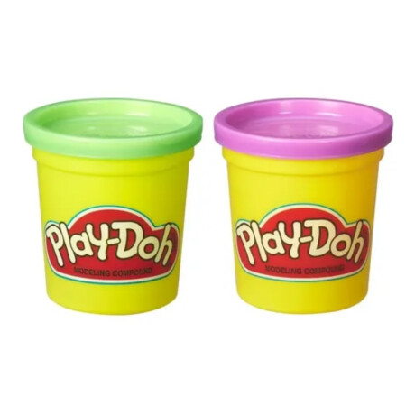 Play-Doh Pack x2 - Verde y Violeta Play-Doh Pack x2 - Verde y Violeta