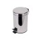 PAPELERA CON PEDAL ACERO INOX 5L PAPELERA CON PEDAL ACERO INOX 5L