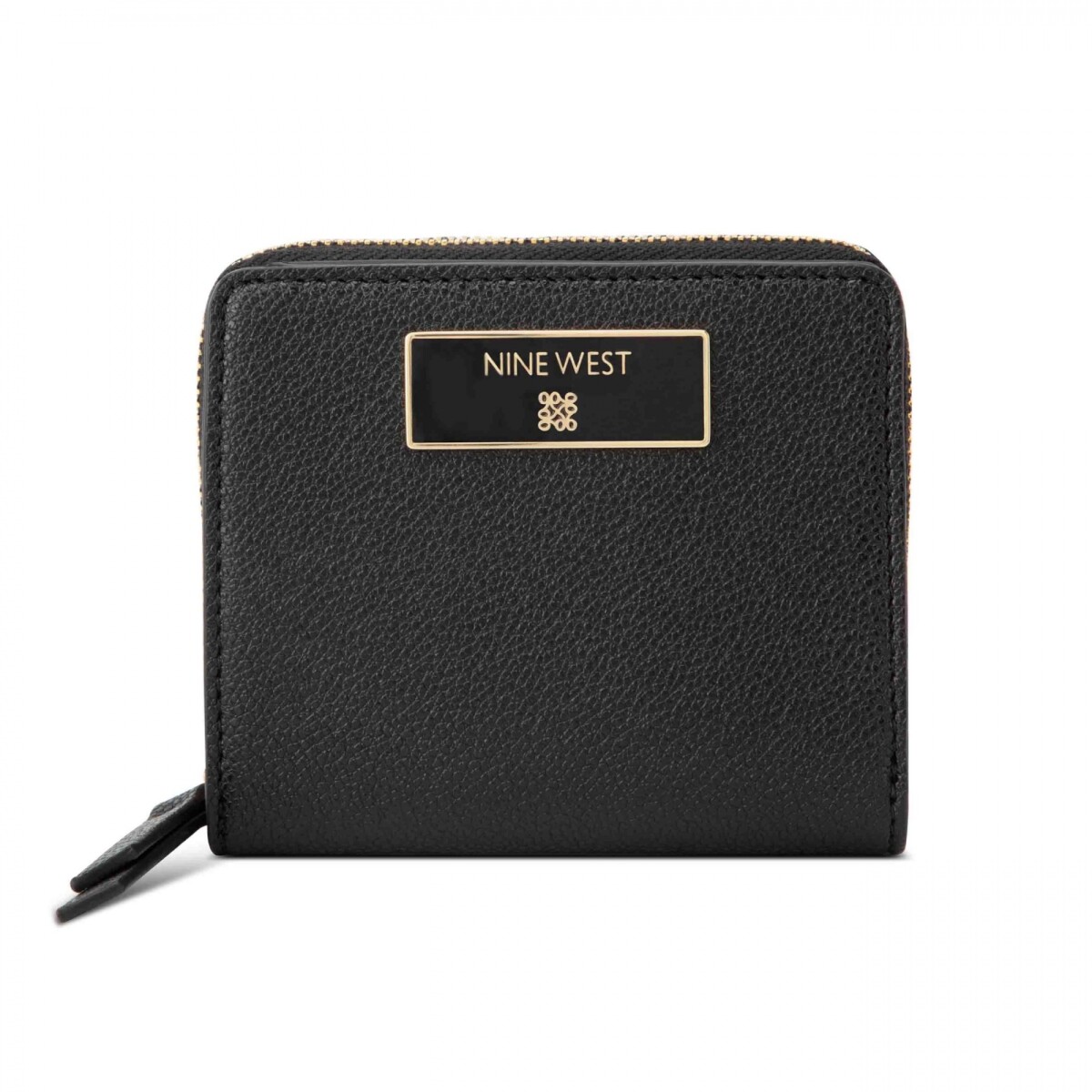 Small Leather Goods Mary Zip Around - Black 