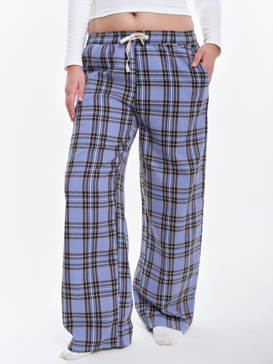 Pantalón Escoces - Azul 