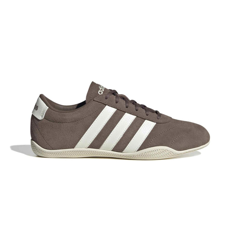 Championes Adidas GRAND COURT LO Mujer JQ7226 Marron-blanco